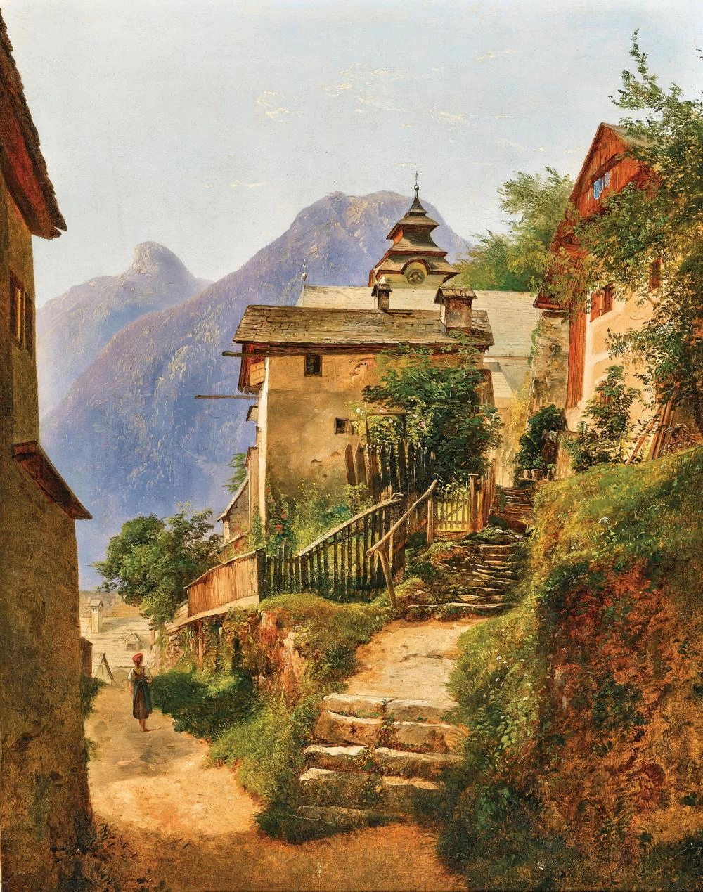 Una scena a Hallstatt